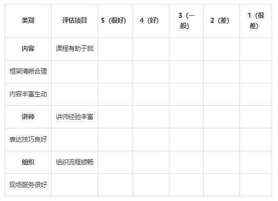 讲师课程开发基础教程
