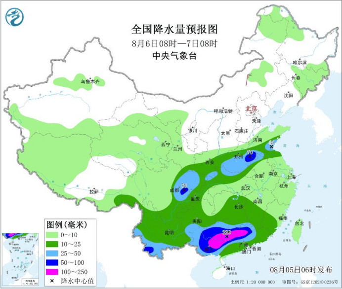 短期高温持续，雷阵雨随机刷存在感